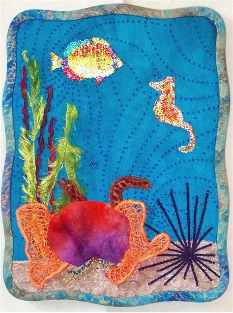 We believe in helping you find the product that is right for you. Coral Reef art project (With images) | Coral reef art, Art quilts, Ocean quilt