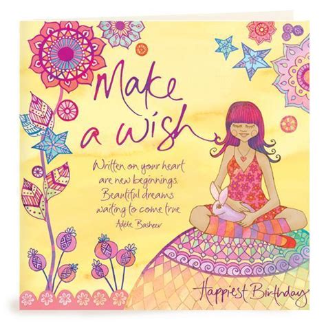 Maybe you would like to learn more about one of these? Birthday Make A Wish Greeting Card - Intrinsic