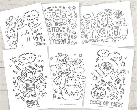 Printable Halloween Colouring Pages Halloween Coloring Sheets