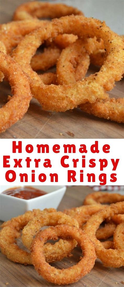 How To Make Perfect Extra Crispy Homemade Onion Rings From Scratch