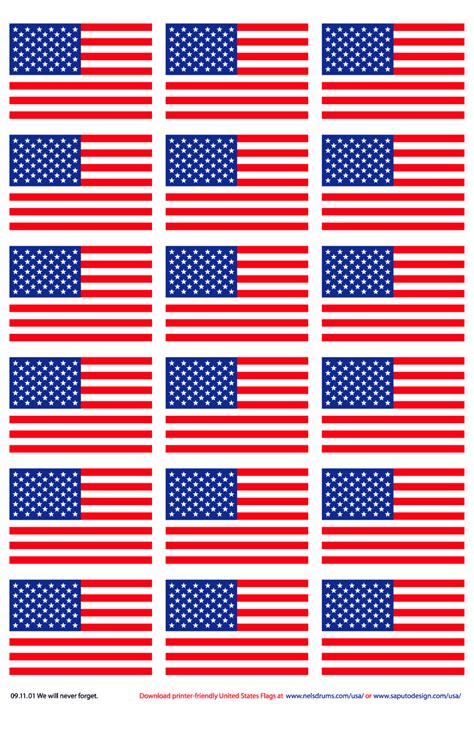 Flag with embroidered stars and sewn stripes. American Flag Printable That are Luscious | Katrina Blog