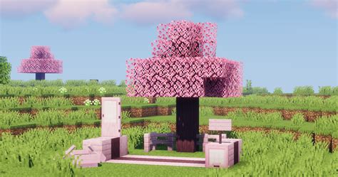 Wistful S Sakura Trees Minecraft Texture Pack