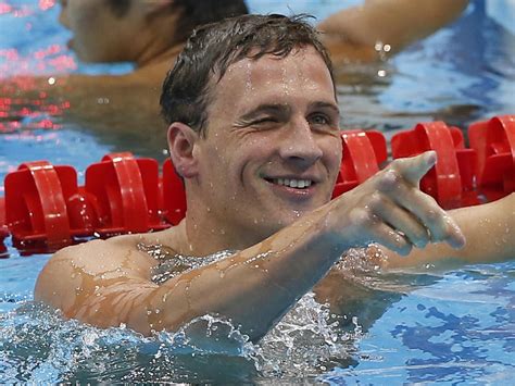 Ryan Lochte Swimming Gold United States Smile London 2012 Preview