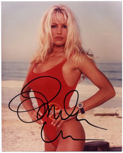 Sexy Pamela Anderson 8 X 10 Baywatch Photo Print Signed Pam Anderson Lee Ebay