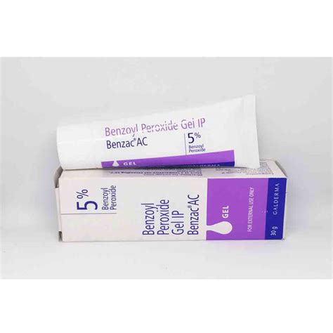 Benzac Ac 5 20gm Gel Uses Benefit Side Effect Safety Advise