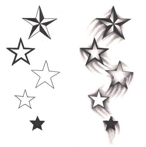 Nautical stars, shooting stars, star of life, moon star & many more star tattoo ideas. Pin on Tattoos