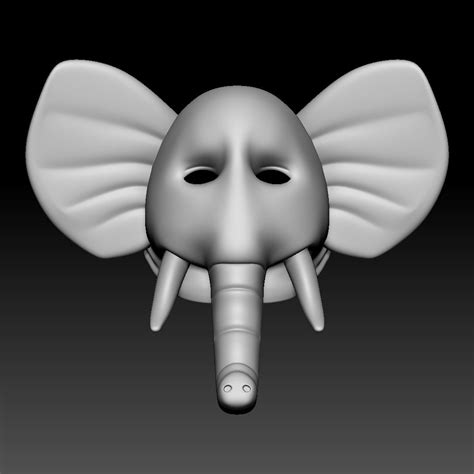 Download Obj File Elephant 3d Printer Design ・ Cults