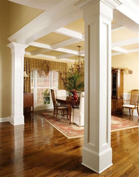 I Adore The Columns And Moulding And Ceiling Trim It Ads Depth To Teh