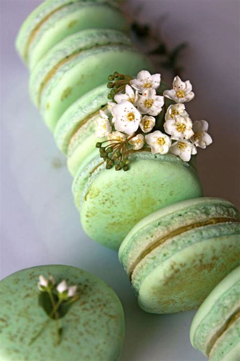 Matcha Green Tea Macarons