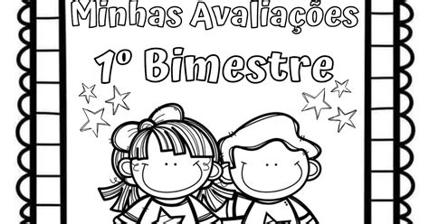 Capinha Avaliações 1 Bimestre