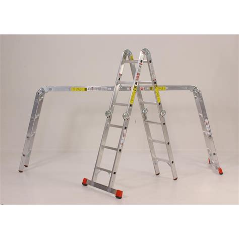 Climbtek 16 4 Section Aluminum Articulating Ladder 113929 Ladders
