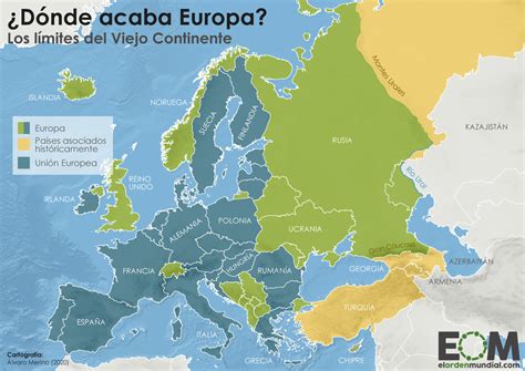 Los Límites De Europa Mapas De El Orden Mundial Eom