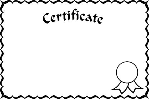 Free Image On Pixabay Certificate Certification Clip Art