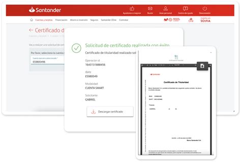 Certificado De Titularidad Santander Bankflip
