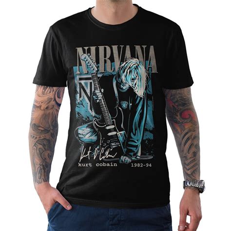 Kurt Cobain 1982 94 T Shirt Mens Womens All Sizes Etsy