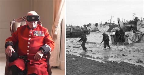 Amazing Wwii Veteran Uses Virtual Reality To Revisit Town He Helped