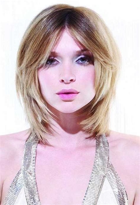 Layered Bangs For Round Face Short Hairstyles Hair