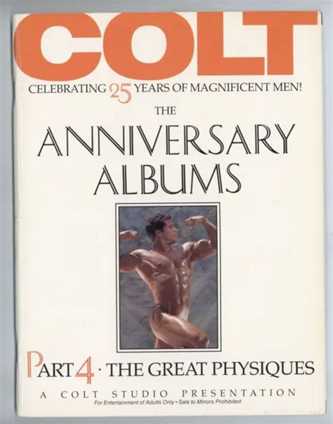 Colt Studio Anniversary Album Gay Physique Pg Beefcake Photos M Picclick