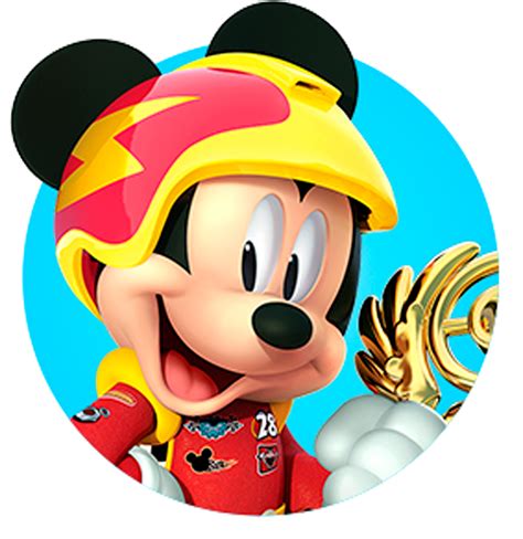 Mickey And The Roadster Racers Png Free Logo Image