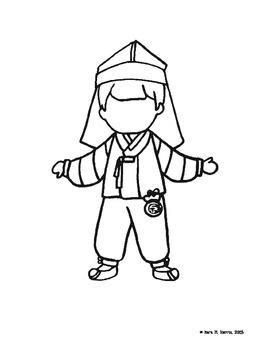 Coloring with groove coloring pencils korean lunar new year coloring pages. @mom2koreankids Pinterest pin Korea Coloring Pages ...