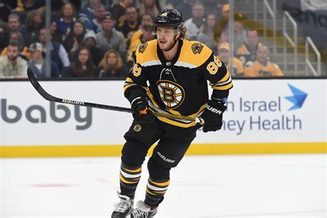Boston Bruins David Pastrnak Scores Milestone Point In Style