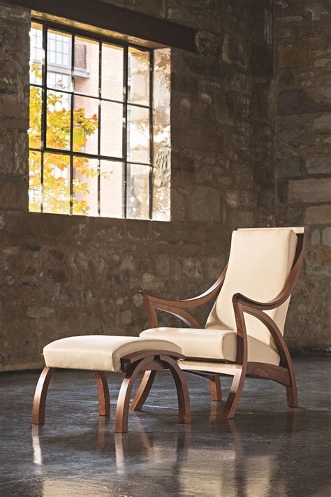 Drift Lounge Chair - Wooden Upholstered Accent Chair | Thos. Moser