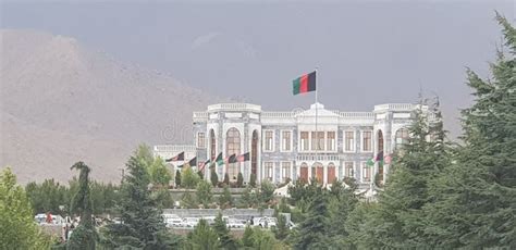 The Old Palace Or Kabul Darul Aman Palace Stock Image Image Of