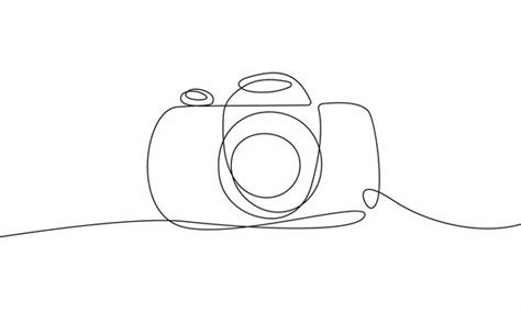 Camera Line Drawing Png