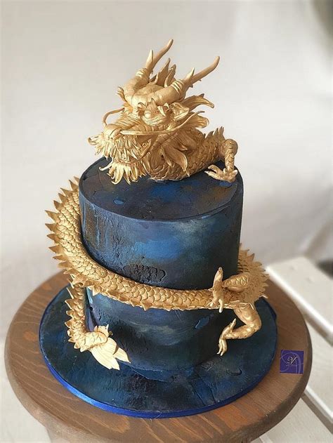 Dragon Cake Decorated Cake By Ms V Cakesdecor
