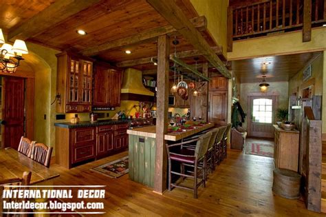 Old Farmhouse In The Woods With A Rustic Interior