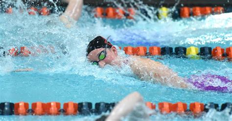Girls Swimming Dix State Swimmers Dig Deep At Evanston