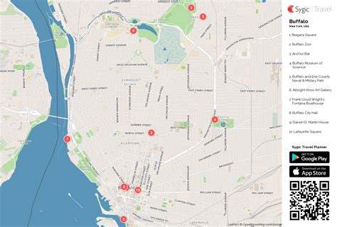 Buffalo Street Map Printable