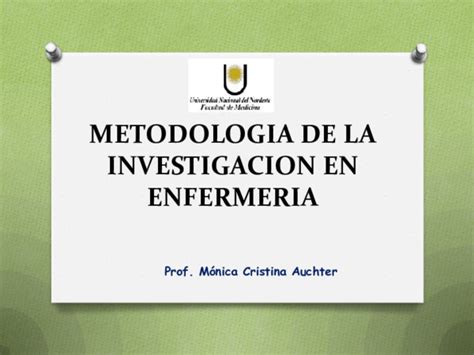 Pdf Metodologia De La Investigacion En Enfermeria Maria Luz