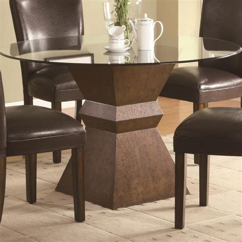 Beautiful Pedestal Table Base For Glass Top Homesfeed
