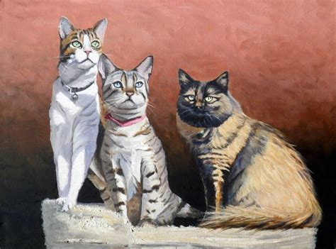 Pet Portraits Paintings By Artist Chris Chalk