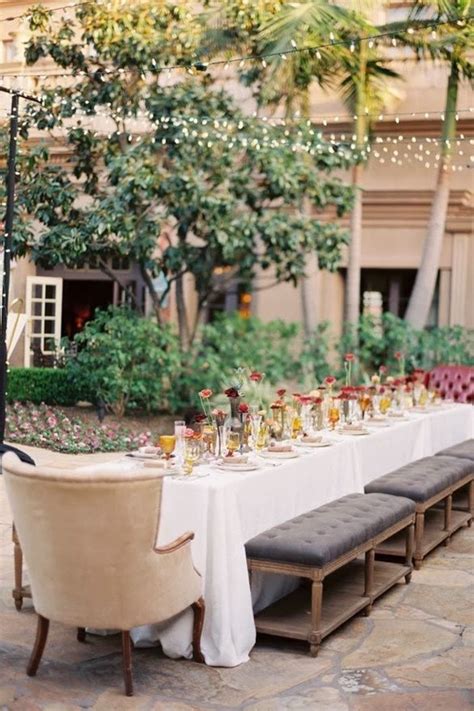 Confetti And Stripes 5 Fab Ideas For Outdoor Dining Romantic Table