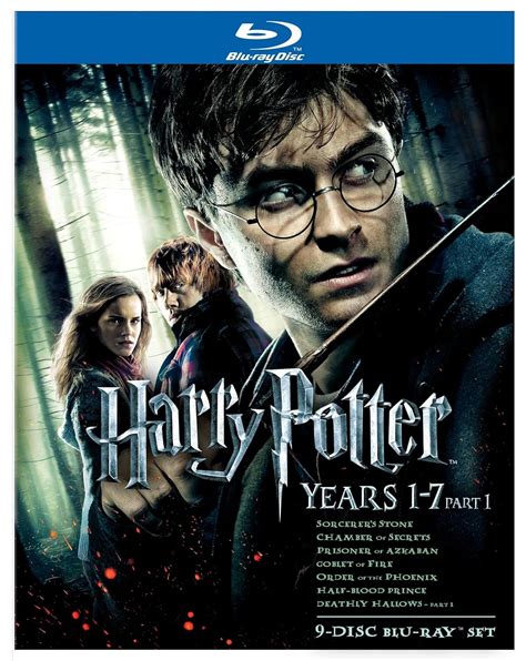 Harry Potter Years 1 7 Part 1 T Set Blu Ray Amazonde Dvd And Blu Ray