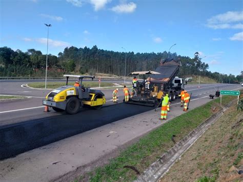 Ccr Viasul Informa Cronograma Semanal De Obras Na Br Folha Popular