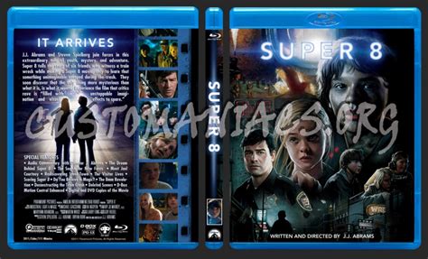 Super 8 Custom Blu Ray Cover Dvd Covers And Labels By Customaniacs Id