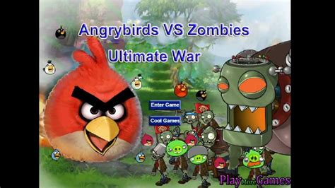 angry birds vs zombies ultimate war youtube