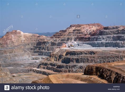 Cerro Colorado Open Cast Mine Riotinto Huelva Province Of Andalusia