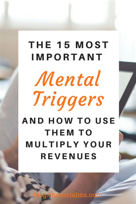 15 Mental Triggers And How To Use Them To Multiply Your Revenues