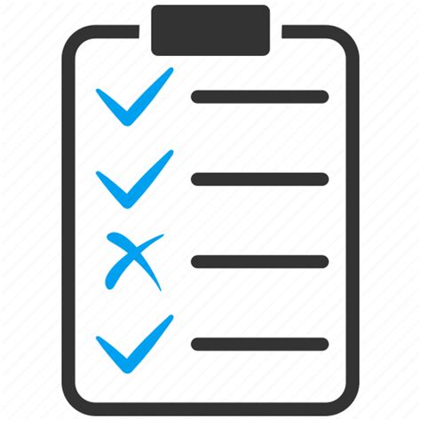 Check Checklist Document Form List Report Test Icon