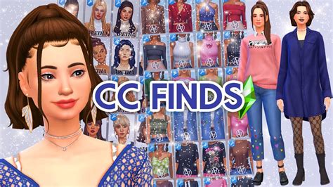 best cc finds hiver 2022 150 items cc list maxis match💎 sims 4 youtube