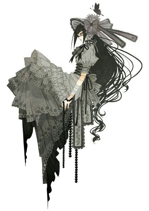 Pin By Tuna Nuray On Fan Art Gothic Anime Character Art Anime Art Girl