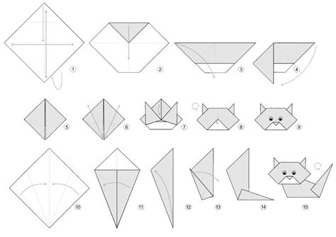 Origami Kitty Craft