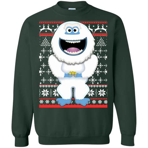 Abominable Snowman Christmas Sweater Shirt Hoodie Long Sleeve