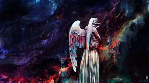 Don’t Blink Weeping Angels Wallpaper Doctor Who