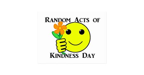 Happy Random Acts Of Kindness Day Postcard