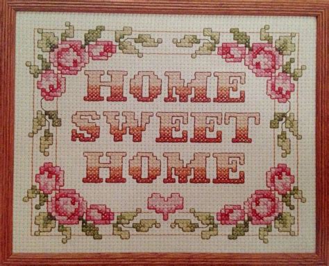 Home Sweet Home 13 Cross Stitch Patterns Needlepoint Patterns